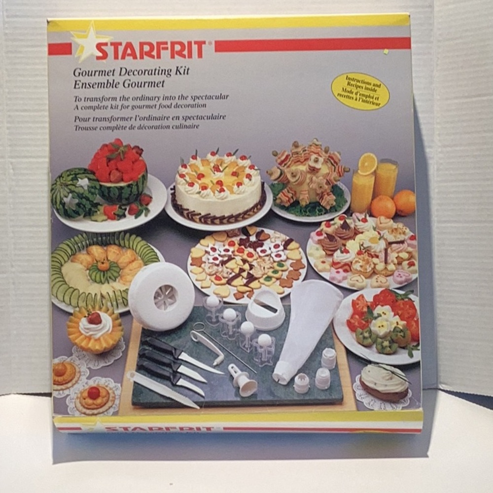 Vintage Starfrit Gourmet Decorating Kit